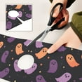 thumbnail image 6 of Yayeee Faucet Mat for Kitchen Sink 14.7" Diatomite Long Splash Guard Pad, Halloween Purple Ghosts, 6 of 7