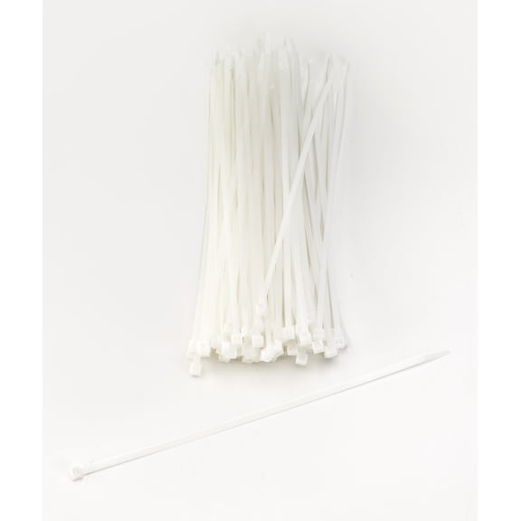 Multi-Purpose Locking Ties, 11 in., Natural (Pack of 100)