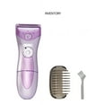 Artrylin Electric Shavers for Women, Wet/Dry Use, for Legs, Underarms, Bikini Area, Purple