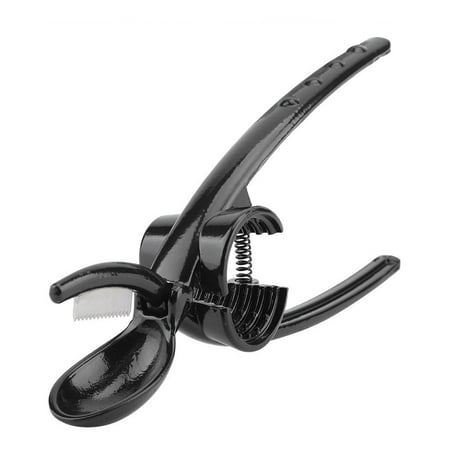 

Chestnut opener peel chestnut ware chestnut claw raw chestnut clips sheller home chestnut opener 2 In 1 Quick Pecan Cracker Nutcracker Nutcracker Sheller Nut（1pcs）（black）