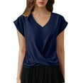 thumbnail image 1 of Camiseta informal y cómoda para mujer, versátil para cualquier ocasión, 1 of 5