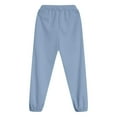 thumbnail image 5 of Gibobby Kids Boys Girls Toddler Fleece Brush Lined Stretch Leggings | Snug Fitting Long Pants(Light Blue,11-12 Y), 5 of 6