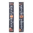 thumbnail image 1 of 1 set de la puerta de entrada de Halloween banner porche colgante banner decoraciones de fiestas de halloween, 1 of 8
