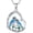 Two Blue Jay, variant on Blue Jay Necklace 925 Sterling Silver Heart I Love You To The Moon And Back Blue Bird Pendant Necklace Memorial Jewelry for Women Bird Lovers