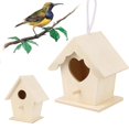 thumbnail image 2 of CircleMini Bird Cage Outdoor Hanging Birdhouse Caja de madera Garden Bird Jaulas Home Yard Decoration Bird Products Bird Parrot Nest Mimenor esquí esquí Gafas de esquí, 2 of 5