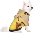 thumbnail image 2 of Honeii Welcome Merry Christmas In 2025 Print Small Dog Hoodies Pet Hooded Sweatshirts Fall Winter Puppy Cat Sweaters Warm Clothes for Small Dogs Outfits Costume-Small, 2 of 7