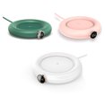 thumbnail image 3 of Injueey Calentador de tazas, alfombrilla para tazas, posavasos de calefacción, Metal, leche, café, comodidad, almohadilla eléctrica de seguridad, Teteras Verde Injueey HA008679-01B, 3 of 6