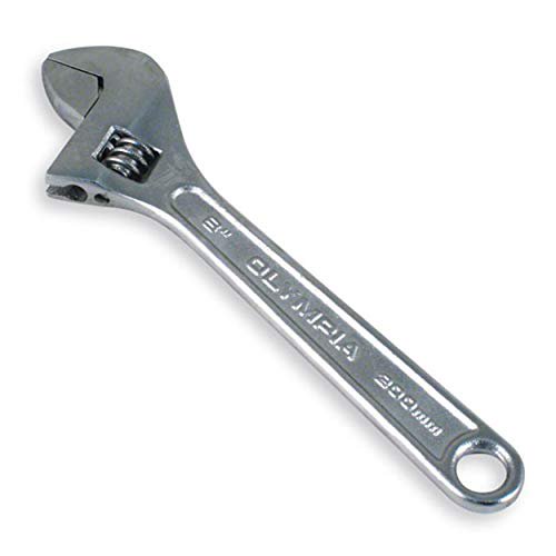 Olympia Tools 01-008 8-Inch Adjustable Wrench
