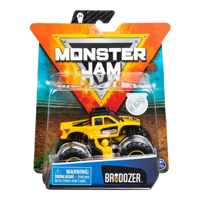 Vehículo a Escala Monster Jam Spin Master 1:64 Brodozer