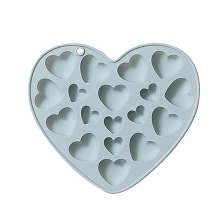 

cLKheng Cake Mould Kitchen Essentials for New Home kitchen Clearance Items under 10 Dollars Deals Prime Love Heart Shaped Silicone Chocolate Flip Sugar Cake Handmade Decorative Ornaments Baking Tool