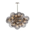 thumbnail image 3 of Regina Andrew 16-1474-Smk Shine 17 Light 34" Wide Chandelier - Brass, 3 of 5