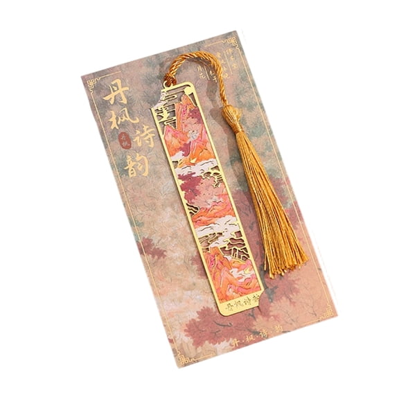 Metal Bookmarks with Pendant, Handmade Metal Bookmarks for Book Lover Page Markers Book Mark for Women Men and