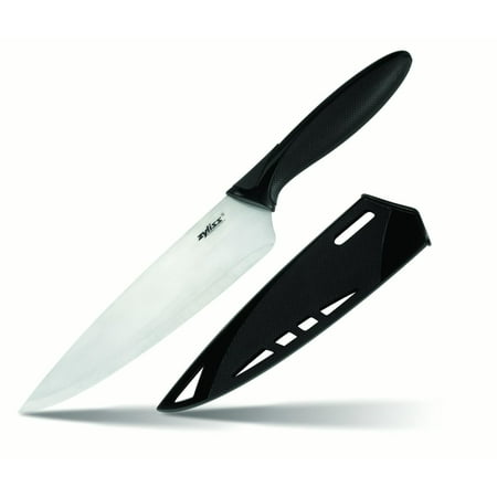 Zyliss Chef s Knife with Sheath Cover  7.25 inch Stainless Steel Blade