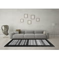 thumbnail image 3 of Ahgly Company Indoor Rectangle Abstract Gray Modern Area Rugs, 8' x 12', 3 of 4
