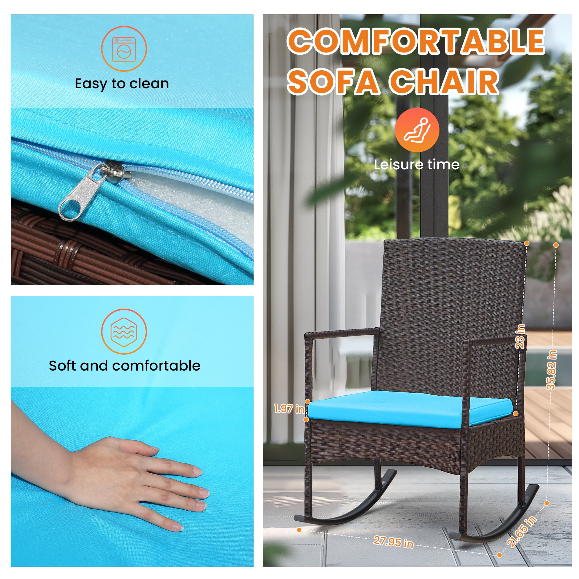 patio chair that rocks