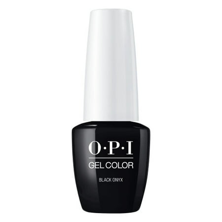 OPI GelColor Soak-Off Gel Lacquer Nail Polish, Black Onyx, .25