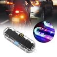 thumbnail image 1 of Lámpara LED de advertencia, lámpara solar de advertencia, accesorios impermeables para de coche, vehículos, motocicletas y SUV., 1 of 8