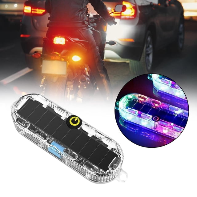 Lámpara LED de advertencia, lámpara solar de advertencia, accesorios impermeables para de coche, vehículos, motocicletas y SUV.