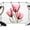 Coral Pink Green, variant on Pink Tulip Backdrop for Photography,Fabric Photo Background Backdrop,Modern Blossom Pastel White Floral Petal Photo Booth Background for Portrait Photoshoot Video Wedding Decoration Banner 7x5ft
