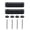 Black, variant on Aluminum Hoods Vent Spacer Risers Kits Washer for 92-95 EG / 96-00 EK Car Modification Accessory