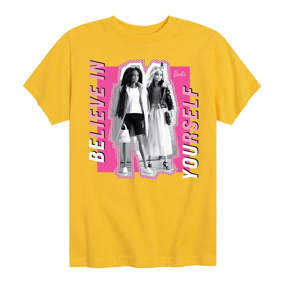 Barbie - Believe In Yourself - Toddler And Youth Short Sleeve Graphic T-Shirt