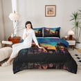 thumbnail image 3 of Erosebridal Jungle Wildlife Deer Full Size Comforter Sets,Rustic Farmhouse Hunting Bedding Sets For Men Women, Reversible 3-Piece, 3 of 7