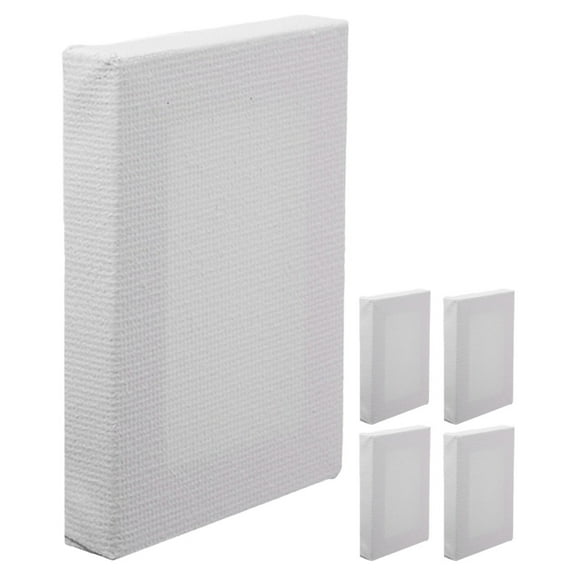 WHAMVOX 5 Pcs Small Canvas Canvases Mini Canvas Frame 9.00X7.00X1.50CM