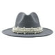 thumbnail image 1 of Sombrero Fedora Sunnimix para hombre Gris, 1 of 2