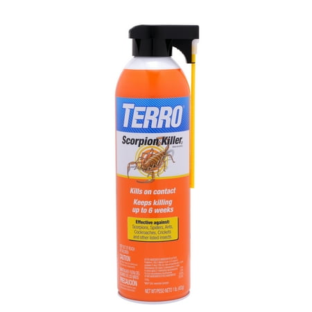 Terro 16 Oz. 2-Way Spray Aerosol Spray Scorpion & Spider Killer T2102-6