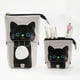 thumbnail image 3 of 1pc Cute Cartoon Cat Canvas Pencil Holder with Telescopic Design and Zipper Closure - Perfect Stationery Organizer for Home and Office, 3 of 5