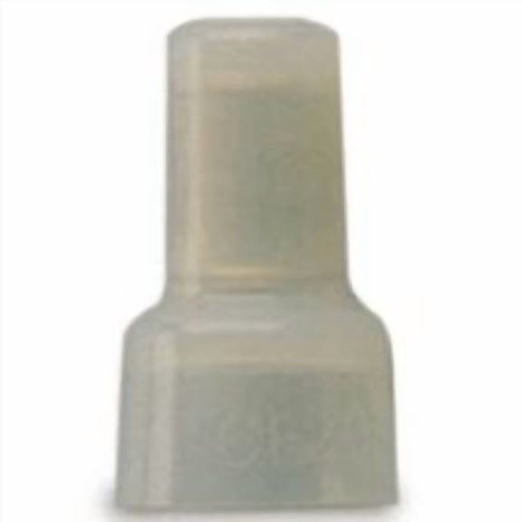 Gardner Bender Pigtail Connector - 22-14 AWG Nylon, Wire Nut - White