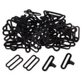 thumbnail image 2 of 40 Piezas De De Lazo De Hardware Gancho Clips Sujetadores De Costura Ajustables Baoblaze Ganchos de corbata de cobre, 2 of 8