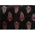thumbnail image 4 of oneOone Cotton Silk Fabric Leaves & Paisley Block Print Fabric BTY 42 Inch Wide, 4 of 4