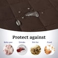 thumbnail image 4 of Dowbom Quilted Sofa Cover,Water Resistant Couch Cover for 3 Cushion Couch Washable Furniture Protector Slip Resistant Anti-Scratch Sofa Slipcover for Pets Kids Cat Dog-21", 4 of 7
