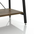 thumbnail image 6 of Furniture of America Jax Multi-Storage Wood Bar with 2-Shelf, Light Hickory, 6 of 8