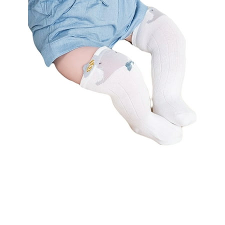 

Farrubbyine8 Kids Baby Girls Knee High Long Soft Cotton Warm Tights Socks