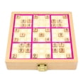 thumbnail image 4 of Juego de mesa de Sudoku, tablero de juego de Sudoku de madera con fichas numéricas, juguete educativo, juego de rompecabezas, juguete para edades de 7 Rosa, 4 of 8
