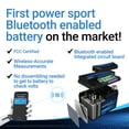 thumbnail image 4 of Chrome Battery Now Ytx20hl-bs (20hl-bs 12 Volt,18 Ah, 270 Cca) Intelligent Bluetooth Enabled AGM Battery for Snowmobile - Arctic Cat 500 CheetAh Years (1986 - 1990), 4 of 8