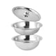 thumbnail image 5 of Juego de colador y bol, recipiente para alimentos, colador microporoso de acero inoxidable para 24 cm, 5 of 9