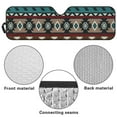 thumbnail image 6 of Uorisanigo Windshield Sun Shade for Jeep Wrangler, Front Window Sun Visor Compatible with Jeep Wrangler TJ JK JL 2/4 Door Blocks UV Rays Southwestern Geometric Aztec Tribal Sunshade, 6 of 7