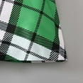 thumbnail image 6 of Cethrio Children Girls Casual Dresses Plaid Green Children's Clothing Size 1-2 Years, 6 of 8
