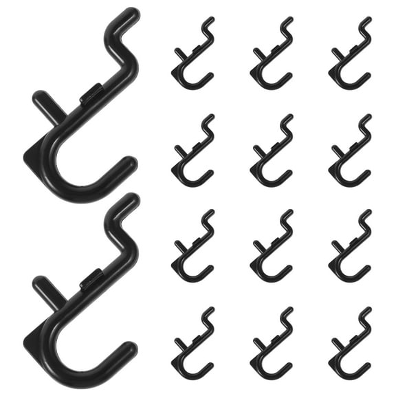 LEXSOMEO 20pcs Garage Pegboard Hooks Pegboard Hangers Peg Board Hooks for Hanging Tools
