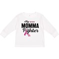 thumbnail image 3 of Inktastic Breast Cancer Awareness My Momma is a Fighter Boys or Girls Long Sleeve Toddler T-Shirt, 3 of 5