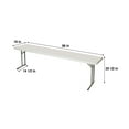 thumbnail image 6 of Hampden Furnishings Baldwin Collection 18" x 96" Folding Seminar Training Table, Grey, 6 of 6