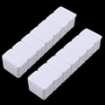 thumbnail image 4 of Caja de Almacenamiento de Pastillas Semanales con Botón Pulsador 2 Compartimentos de Aceite de Salvador Planificador organizador de 7 días, 4 of 5