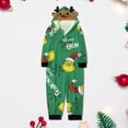 thumbnail image 1 of Pijamas Navideñas Pijamas navideños Ropa de dormir Ropa informal para el hogar entre padres e hijos Ygjytge Verde*T 2-3 años*niño Única para Unisex, 1 of 6