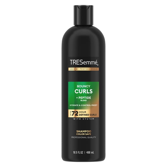 TRESemmé Shampoo Hydrate & Define Bouncy Curls Coconut Infusion ,16.5 Fl Oz