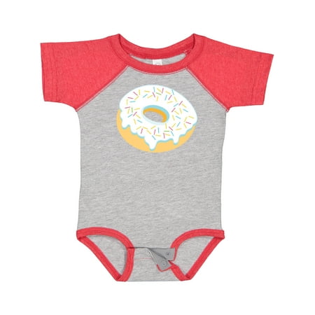 

Inktastic White Donut with Sprinkles Gift Baby Boy or Baby Girl Bodysuit