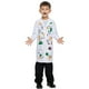 thumbnail image 2 of Disfraz de científico loco para niños, bata de laboratorio para niños, festivales de Halloween, carnaval, disfraces, 2 of 7