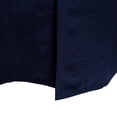 thumbnail image 6 of Mens 100% Cotton Oxford Shirt Long Sleeve formal Cuba Dress Shirts for Men Button Down Work Casual Shirt Size 2XL Navy, 6 of 7